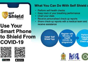 Ministry of Health Sri Lanka introduces “Self Shield” App